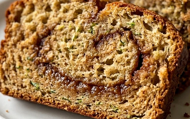 Moist and Delicious Cinnamon Swirl Zucchini Bread